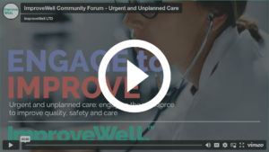 Community Forum: Urgent & Emergency Care
